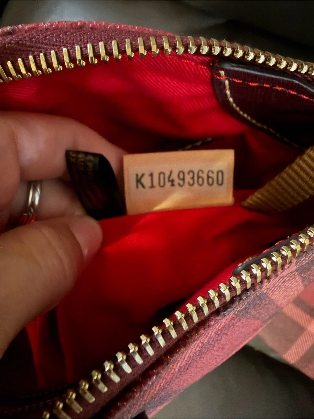 NWT Dooney & Bourke Red Plaid Satchel with Matching Wristlet